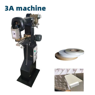 200 kg Mini macchina di incollaggio automatica per incollare nastro per angolo rigido di scatola di carta