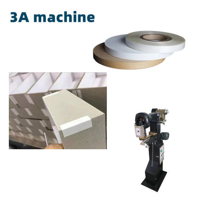 200 kg Mini macchina di incollaggio automatica per incollare nastro per angolo rigido di scatola di carta