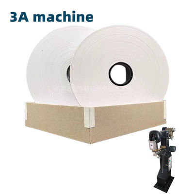 200 kg Mini macchina di incollaggio automatica per incollare nastro per angolo rigido di scatola di carta