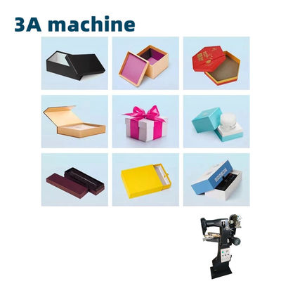 PLC Componenti di base CQT-TJ Manuale rigido cartone scatola di angolo nastro incollare la macchina cartellone adesivo