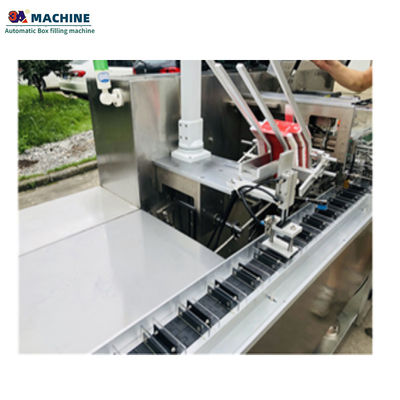 Macchina di riempimento per scatole multifunzione da 50 sacchetti/min per un riempimento preciso e coerente