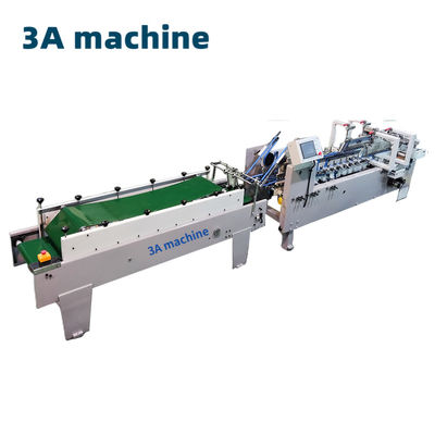 Colla di cartone laterale collante e facile da usare per Mini Box Folder Gluing Machine