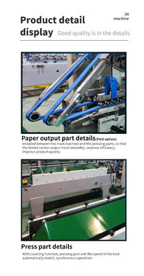 ES25 Colla di cartone per imballaggi di scatole di Nespresso 70 mm-400 mm Dimensione aperta in cartone