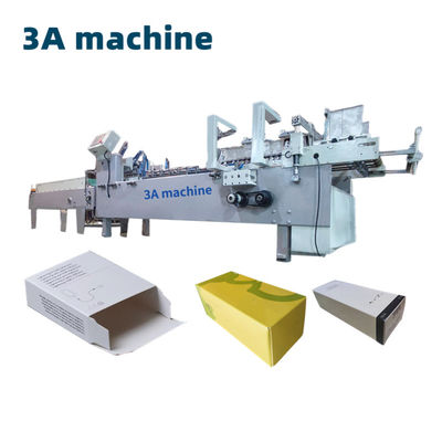 4.5KW Colla di cartone ondulato automatico per la soluzione di imballaggio della scatola delle patatine