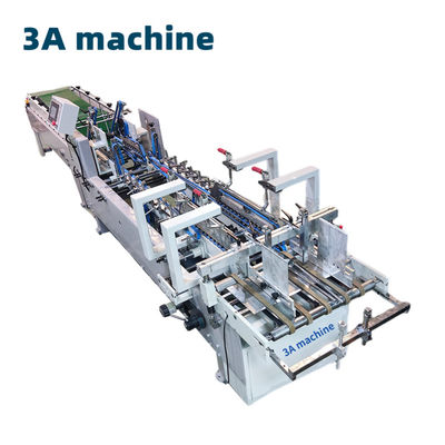 4.5KW Colla di cartone ondulato automatico per la soluzione di imballaggio della scatola delle patatine