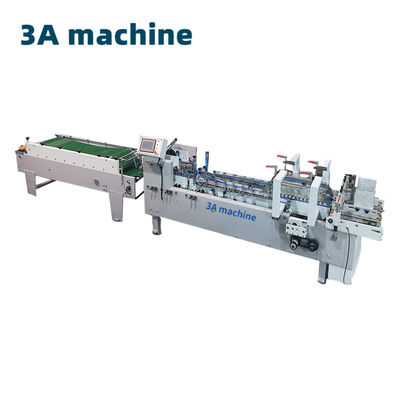 4.5KW Colla di cartone ondulato automatico per la soluzione di imballaggio della scatola delle patatine