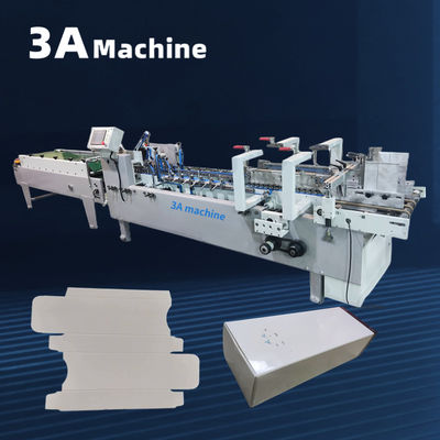 4.5KW Colla di cartone ondulato automatico per la soluzione di imballaggio della scatola delle patatine
