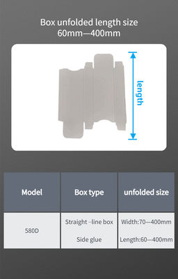 Facile da usare Mini Box Folder Gluer