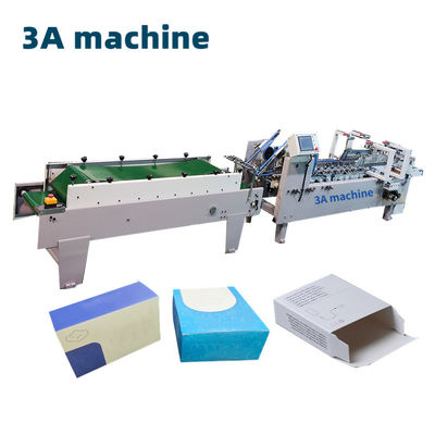 3ACQ 580D Macchina per scatole di colla Macchina per cartelle mobili Facile da installare Piccole dimensioni