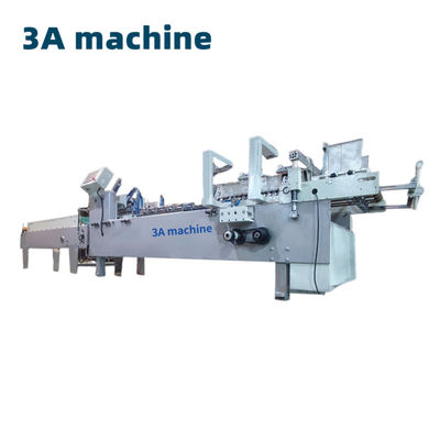 250 m/min Velocità 3ACQ*580 Edg Gluer Folder Glue Machine Paper Box Making Machine