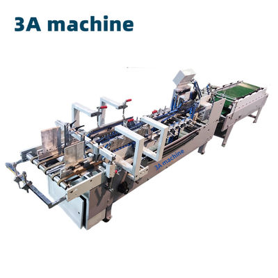 Folding laterale della colla 580D Automatic Gluer Folder Machine per la fabbricazione di scatole piccole