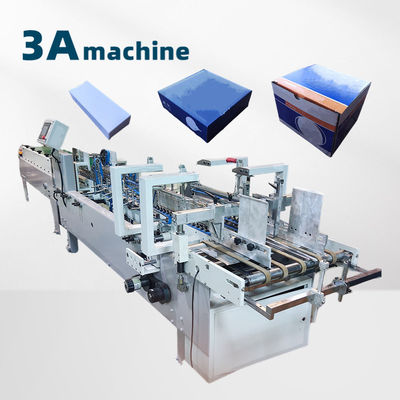 1300KG Folder Gluer Machine For Lunch Box Carton Packaging Alta efficienza
