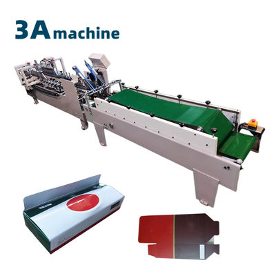 1300KG Folder Gluer Machine For Lunch Box Carton Packaging Alta efficienza