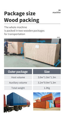 1300KG Folder Gluer Machine For Lunch Box Carton Packaging Alta efficienza