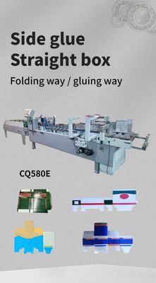 Velocità 4-Angolo-Box-Folder-Gluer Carton Box Auto Folder Gluer Machine Informatizzato Sì