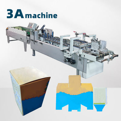 6 Macchine per la collazione di cartoni per scatole per scatole per scatole per impianti di produzione di scatole semiautomatiche di sigarette