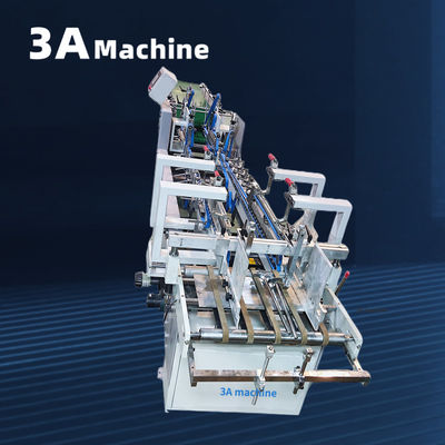 Macchina di incollaggio per cartoni e buste di cartoni e buste AS-800 con video di ispezione in uscita