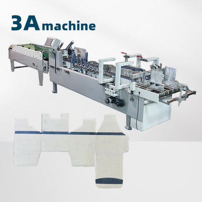 Macchina per la fabbricazione di scatole di cartone 230 m/min Velocità di lavoro Adatta per scatole da 250 g a 650 g