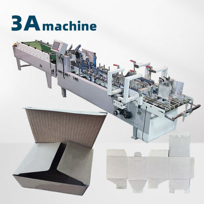 Velocità di lavoro 230m/min Macchina per la formazione della carta 3ACQ 580E Macchina per la colla pieghevole ad alta velocità