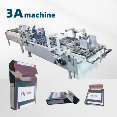 Presentazione Macchina di incollaggio per cartelle 1300KG Peso e feedback video per la realizzazione di scatole
