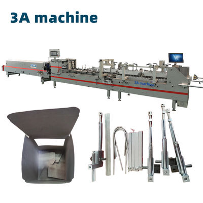 Facile da usare SHH 800AG-2 Automatic Bottom Lock Turkey Folder Gluer Carton Machine