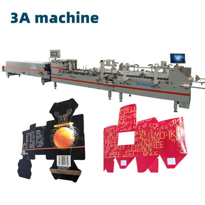 800AG-2 Gluer per cartelle a serratura automatica con velocità