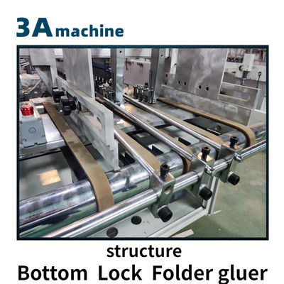 Meccanico SHH*800AG-2 Automatico Bottom Lock Press Flexo Folder Gluer