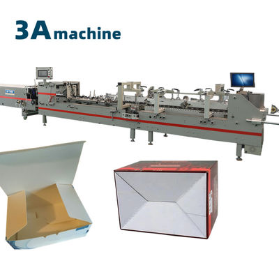 800AG-2 Gluer per cartoni automatico a serratura di fondo con blocco di crash Bottom Gaotian Folder Gluer Parti della macchina per carta