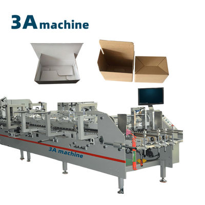 CQT900YG-2 Macchina per la fabbricazione di scatole di cartone con serratura inferiore prepiegate per imballaggi di scatole di profumi