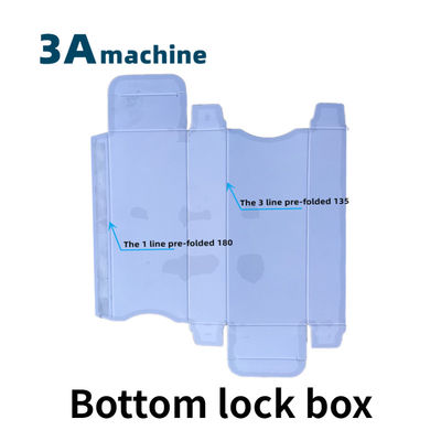 CQT900YG-2 Macchina per la fabbricazione di scatole di cartone con serratura inferiore prepiegate per imballaggi di scatole di profumi