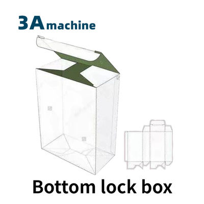 CQT900YG-2 Macchina per la fabbricazione di scatole di cartone con serratura inferiore prepiegate per imballaggi di scatole di profumi
