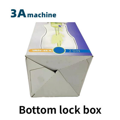 CQT900YG-2 Pre-folded Bottom Lock Packaging Box Making Machine per un'elevata produttività