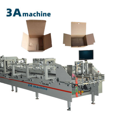 Condizione CQT900YG-2 Macchina per scatole di collaudo a fondo prepiegato con cartone flessibile corrugato