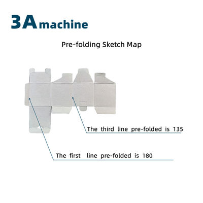Dimensione del volume Lunghezza 9,9 m * Larghezza 1,2 m * Altezza 1,3 m Macchina di incollaggio per la fabbricazione di scatole di cartone