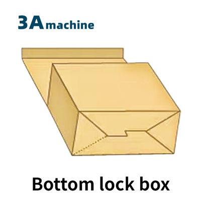 Dimensione del volume Lunghezza 9,9 m * Larghezza 1,2 m * Altezza 1,3 m Macchina di incollaggio per la fabbricazione di scatole di cartone