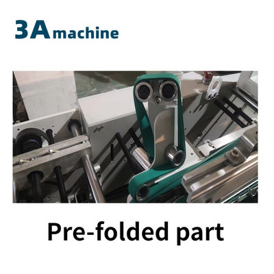 CQT 900YG-2 Pre-folded Bottom Lock Automatic Gluer Folder Machine per incollare scatole di cartone
