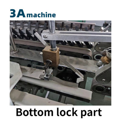 CQT 900YG-2 Pre-folded Bottom Lock Automatic Gluer Folder Machine per incollare scatole di cartone
