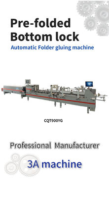 Prefolded Bottom Lock Box Paste Machine Stampa 2200 KG Jori Box Folder Gluer