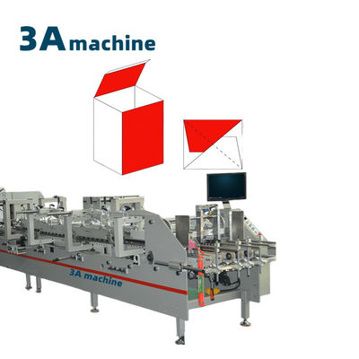 Macchine di incollaggio per scatole di cartone CQT 900YG-2 pre-piegate a chiusura inferiore a scatola corrugata a chiusura inferiore a scatola