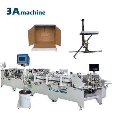 CQT 900YG-2 Macchina incollatrice automatica per cartelle di cartone ondulato con chiusura inferiore prepiegata