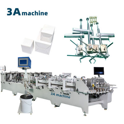 2800KG Peso cintura Folder Gluer Machine per scatole pesanti in officine di riparazione di macchinari