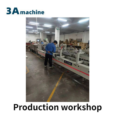 CQT 650JYG Pre-folded Crash Lock Bottom Box Automatic Folder Gluer Machine per scatole piccole