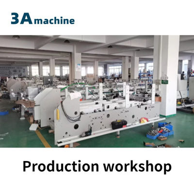 CQT 650JYG Pre-folded Crash Lock Bottom Box Automatic Folder Gluer Machine per scatole piccole