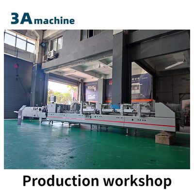 CQT 650JYG Pre-folded Crash Lock Bottom Box Automatic Folder Gluer Machine per scatole piccole
