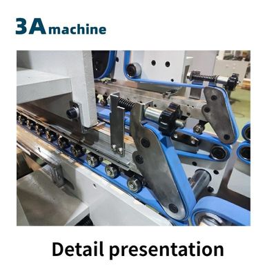 Velocità massima 300 metri/minuto 380V3P CQT 650JYG Crash Lock Bottom Box Folder-Gluer
