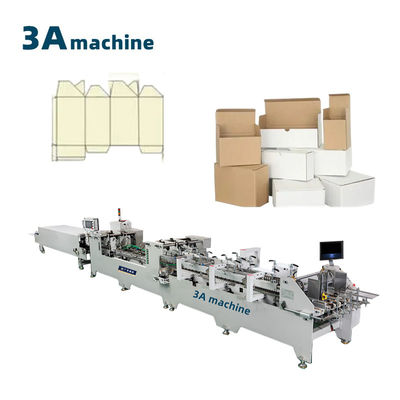 Macchina di incollaggio automatica manuale per cartoni e cartoni ondulati