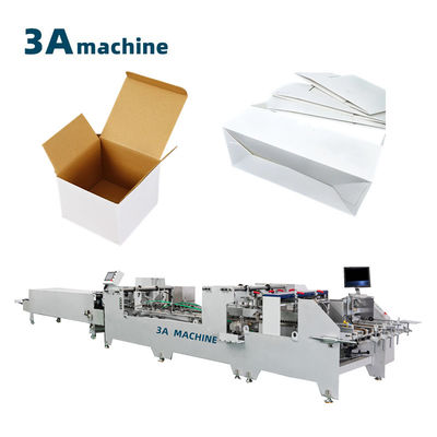 1300-JGKW Cartone/Cartone ondulato a doppia serratura con fondo automatico Mini Box Machine