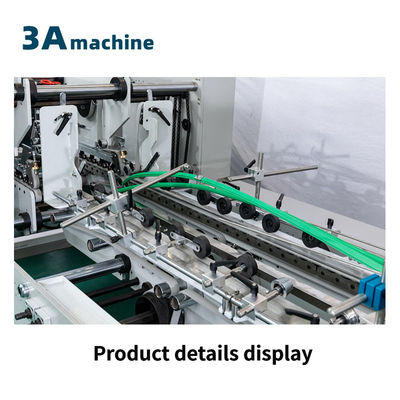 Macchina di incollaggio automatico per cartelle a doppia serratura con modello 1300 JGKW