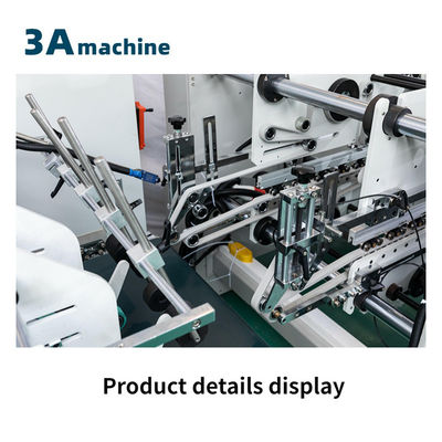 Macchina di incollaggio automatico per cartelle a doppia serratura con modello 1300 JGKW