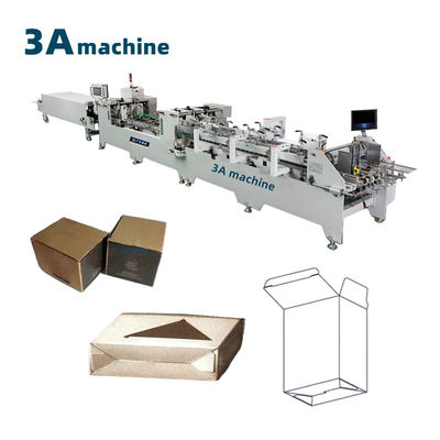JGKW 1100 Gluer per cartelle a doppio blocco con diffusore di colla Gluer a blocco inferiore e colla laterale
